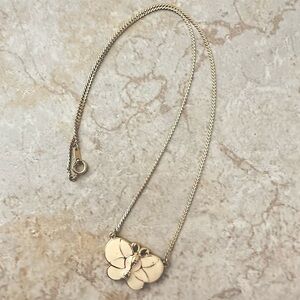 Delicate Gold Butterfly Pendant Necklace - Women's Jewelry
